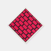 RED BRICK WALL SERVIETTE (Ecke)