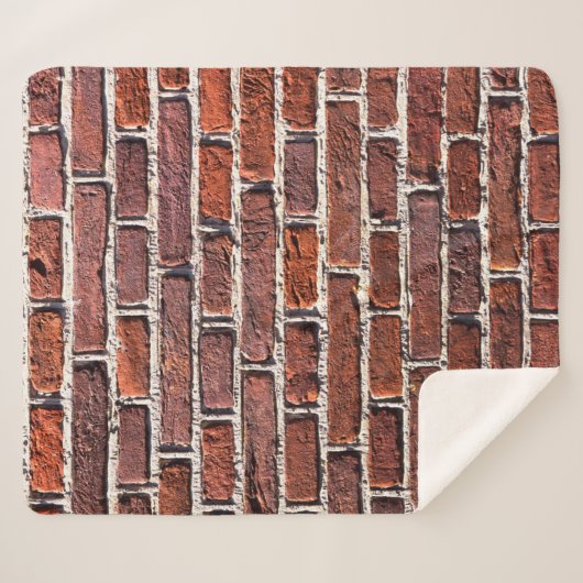 Red brick wall stone bricks masonry sherpadecke (Vorderseite (Horizontal))