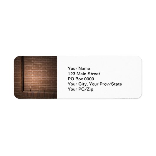Red Brick Wall texturiert (Vorne)