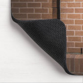 Red Brick Wall texturiert Mousepad (Ecke)