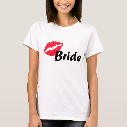 Red bride lips T-Shirt (Vorderseite)