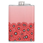 Red Bridesmaid Flask Brighten Ihre Hochzeit Flachmann (Rückseite)