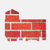 Red Bridge & Glitzer Weihnachtsfest Party Geschenkschachtel (Ungefaltet)