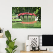 Red Bridge Poster (Heimbüro)