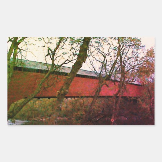 Red Bridge Stickers (Vorderseite)