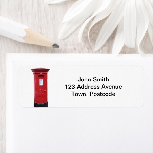 Red British Post Box (Insitu)