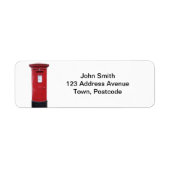 Red British Post Box (Vorne)