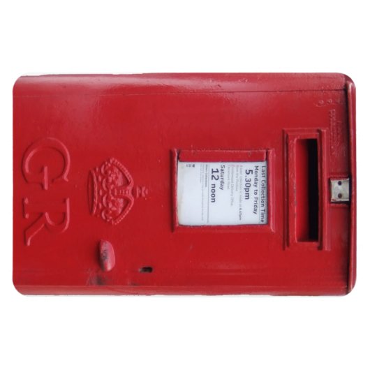 Red British Post Box Magnet (Horizontal)