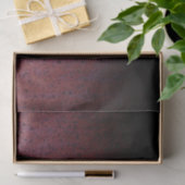 Red Brown Black Ombre Rust Metal Patina Seidenpapier (Geschenk)