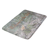 Red Brown Fox Foto Badematte (Schrägansicht)