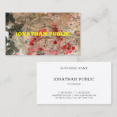 Red Brown Template Beruflich Moderne Mode Visitenkarte (Vorne/Hinten)