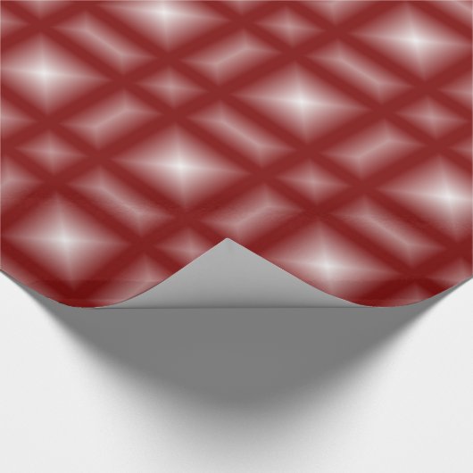 Red Bubble Tiles Geschenkpapier (Ecke)