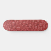 Red Bubbles Skateboard (Horizontal)