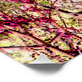 Red Bud Mandala... Poster (Ecke)