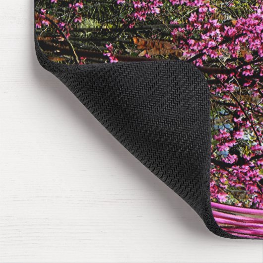 Red Bud tree... Mousepad (Ecke)