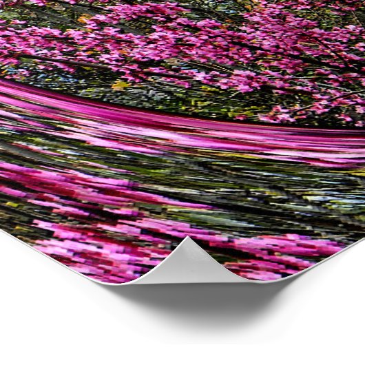 Red Bud tree.... Poster (Ecke)