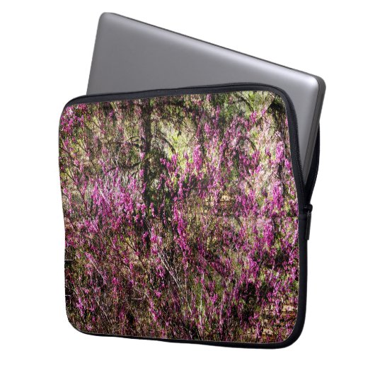 Red Bud Trees...... Laptopschutzhülle (Vorderseite Links)