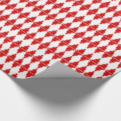 Red Buddha Geschenkpapier (Ecke)