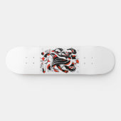 Red Buddha Skateboard (Horizontal)