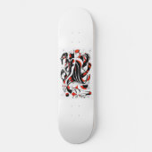 Red Buddha Skateboard (Vorderseite)