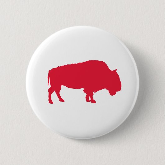 Red Buffalo Button (Vorderseite)