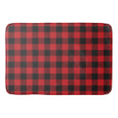 Red Buffalo Kariert Bath Mat Badematte (Vorderseite)