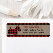 Red Buffalo Kariert Border Scottish Terrier (Insitu)