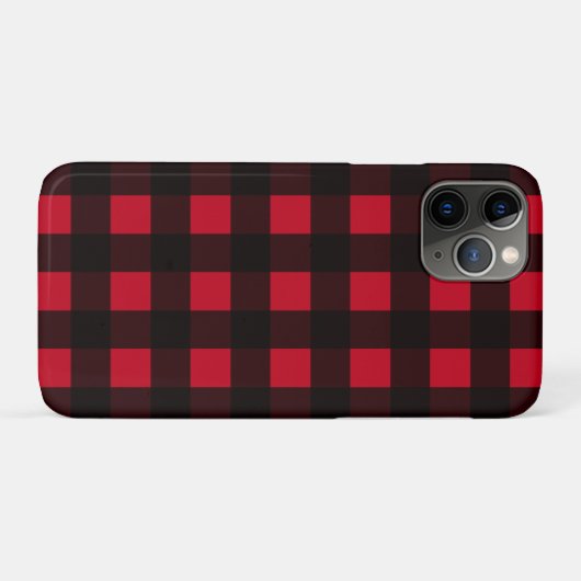 Red Buffalo Kariert Case-Mate iPhone Hülle (Rückseite (Horizontal))