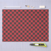 Red Buffalo Kariert Checkered Seidenpapier (Handwerk)