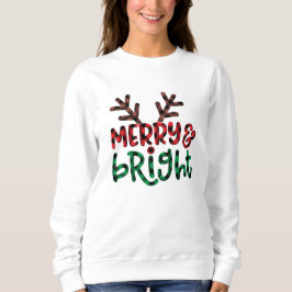 Red Buffalo Kariert Christmas Sweatshirt
