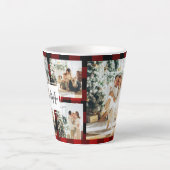 Red Buffalo Kariert & Collage Foto mit anfängliche Milchtasse (Vorderseite)