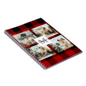 Red Buffalo Kariert & Collage Foto mit anfängliche Notizblock (Rechte Seite)