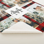 Red Buffalo Kariert & Collage Foto mit anfängliche Sherpadecke (3/4)
