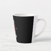 Red Buffalo Kariert Cross Weihnachtsdesign Milchtasse (Rechts)