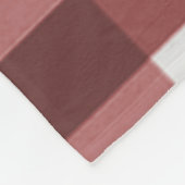 Red Buffalo Kariert Farm Hühnchen Fleece Blanken (Ecke)