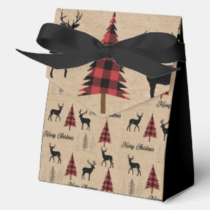 Red Buffalo Kariert & Frohe Weihnachtslandschaften Geschenkschachtel