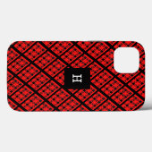 Red Buffalo Kariert iPhone / iPad Gehäuse Case-Mate iPhone Hülle (Rückseite (Horizontal))