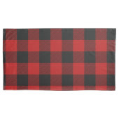 Red Buffalo Kariert Kissenbezug (Vorderseite-Links)