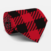 Red Buffalo Kariert Krawatte (Gerollt)
