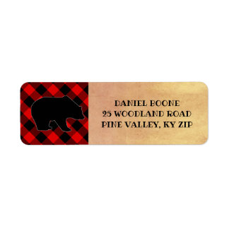 Red Buffalo Kariert Lumberjack Bär