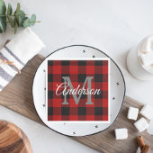 Red Buffalo Kariert | Persönliche Initialzündung | Serviette