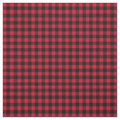 Red Buffalo Kariert, Red Flanell Stoff (Muster)