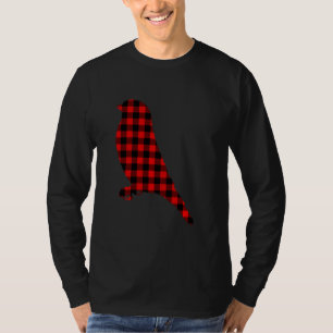Red Buffalo Kariert Songbird Matching Family P T-Shirt