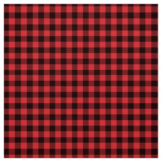 Red Buffalo Kariert Stoff (Muster)