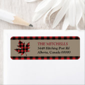 Red Buffalo Karierte Grenz Ahornleaf (Insitu)