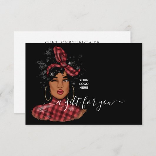 Red Buffalo Karierte Weihnachten (Vorne/Hinten)