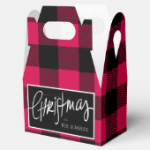 Red Buffalo Karierte Weihnachten Geschenkschachtel (Geöffnet)