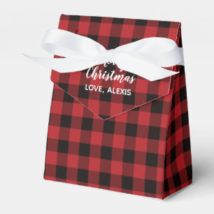 Red Buffalo Karierte Weihnachtsgeschenk Box Geschenkschachtel