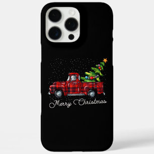 Red Buffalo Karierter Lieferwagen LKW mit Tree Mer iPhone 16 Pro Max Hülle