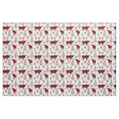 Red Buffalo Kariertes länghorn Muster Stoff (Fat Quarter (45,7 x 55,9 cm))
